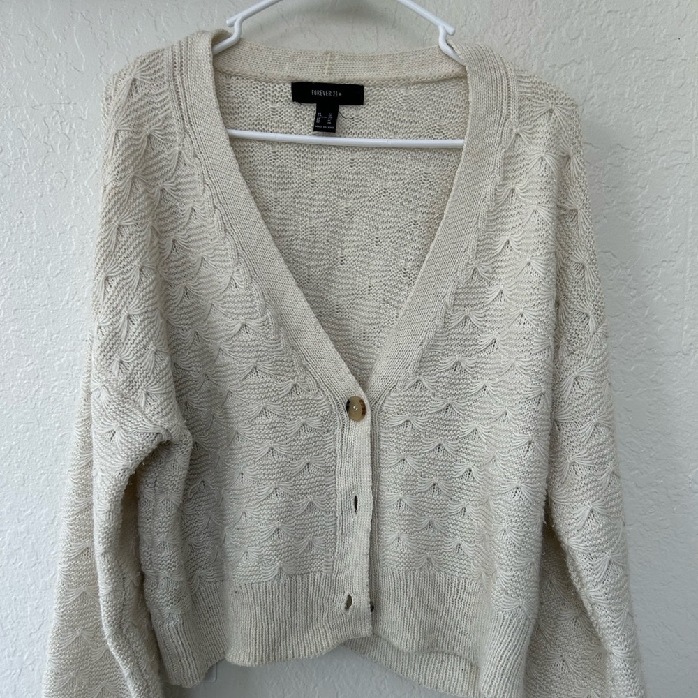Beige Cardigan